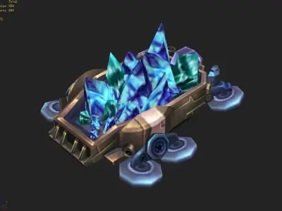 Running business - transportation tools 3D model