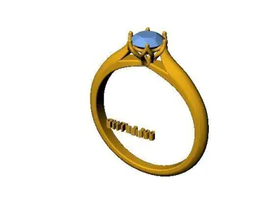 FANCE  RING 3D model
