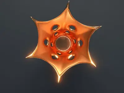 Vase of king of Mars Free 3D model