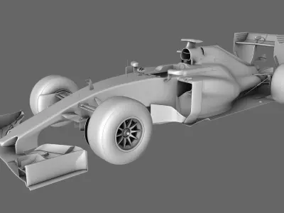 F1 Renault STR10 Season 2015 3D model