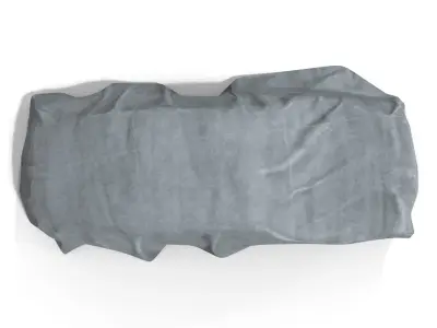 Car Awning 2 Low-poly 3D model