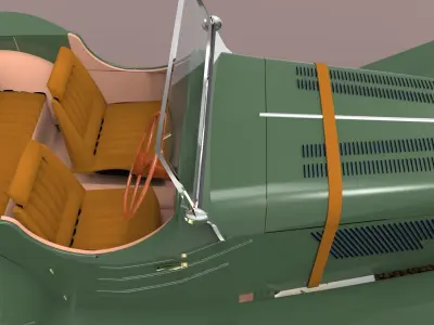 Old MG Free 3D model