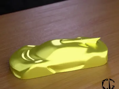 Mercedes-AMG ONE simplified decorative model  3D print model