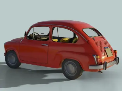 Zastava 750 Fico 3D model