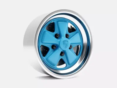 15x6 to 15x11 Fuchs Wheel and Brake 3D print model