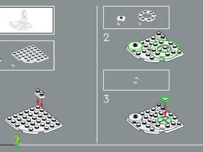 TwindBricks3D - 10339 Santa Post Office 3D print model