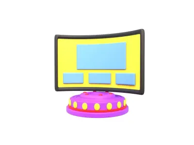 Meta Dashboard 3D model