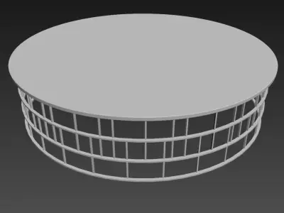 Adriana Hoyos - Bolero Cocktail Table 3D model