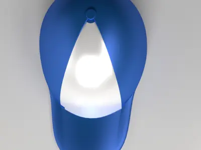 Baseball Cap 3D model