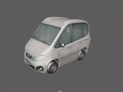 TOON Car 08 3D model