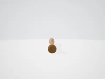 Baseball bat Low-poly 3D model order