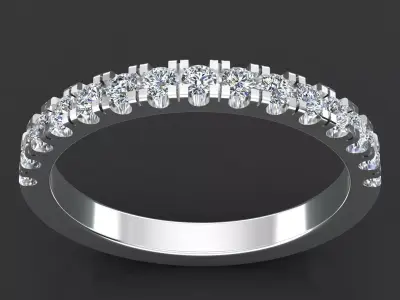 Band Ring 3D print model 122