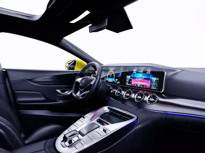 Mercedes Benz GT63 S Performance Taxi 3D model