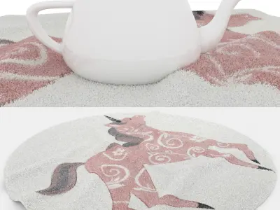 Rugs No 567 Low-poly 3D model