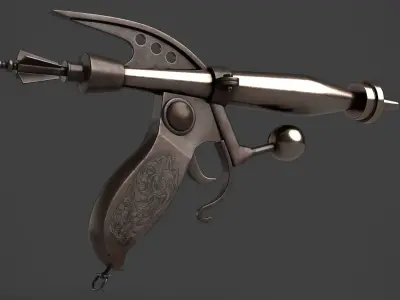 Fantasy Gun 12 3D model