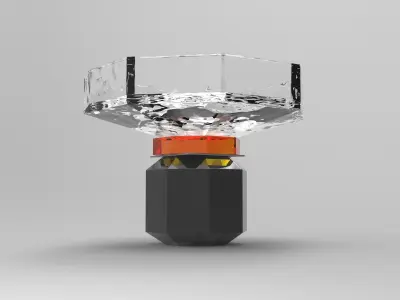 Arizona Bowl Low-poly 3D model