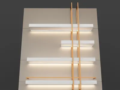 Decorative Shelf 3D model