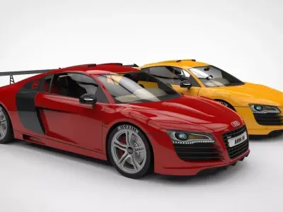 Audi R8 - Audi - 3dmodel 3D model