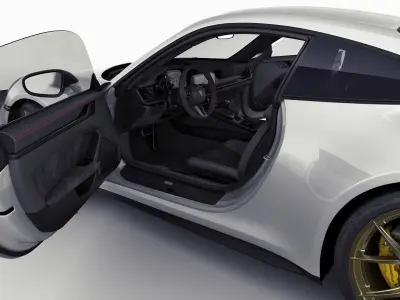 Porsche 911 GT3 Weissach 2025 3D model