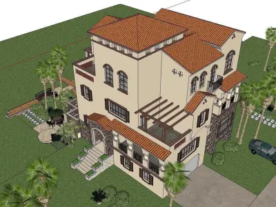 Regal-Luxury-Villa Area-07 3D model