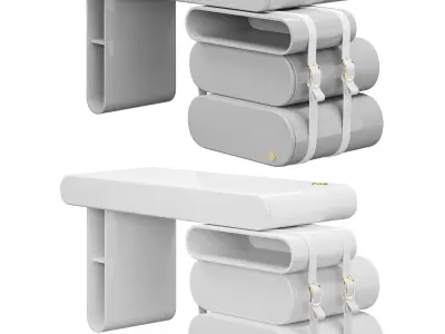 Dream desk by Circu 3D model