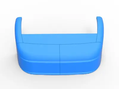 Nose of New Zealand Super Saloon race car Scale 1 to 25 3D print model