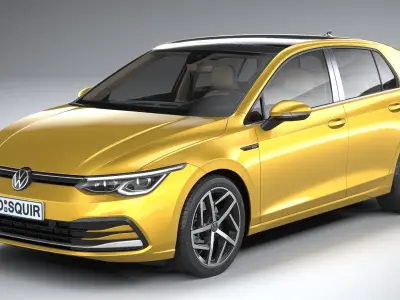 Volkswagen Golf 2020 3D model