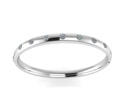 Bangle Diamond Bracelet 2210 3D print model