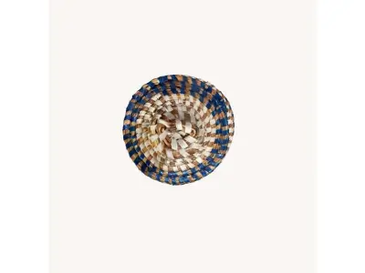 3D Scanned Woven Basket 3D model