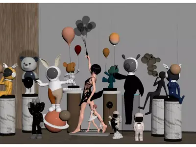 Home Decoration Ornaments 3D model