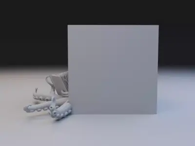 book nook octopus 3D print model