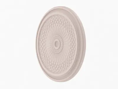 Classic Ceiling Medallion 56 3D model