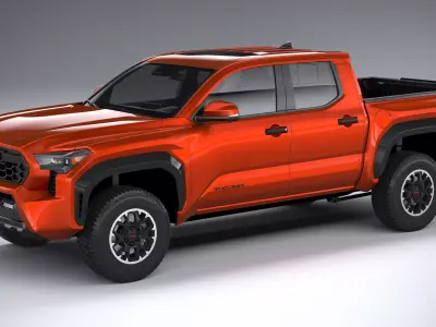 Toyota Tacoma TRD Off Road 2024 3D model