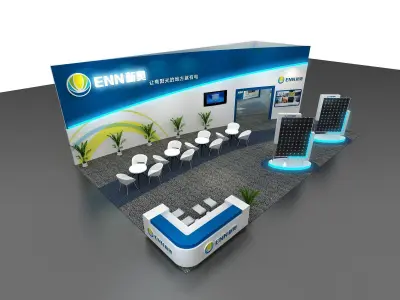 Exhibition - Area - 15X9-3DMAX2009-06 3D model