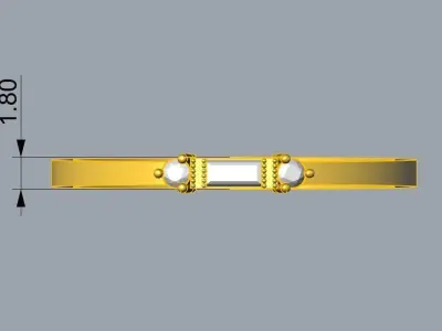 Minimal Ring 3D print model