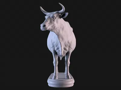 Bull Farm 3D print model