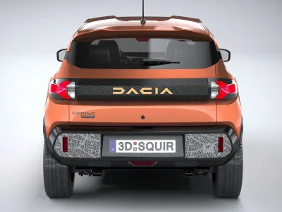 Dacia Spring 2025 3D model