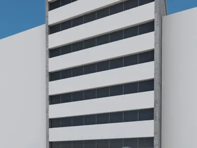 Modern Building Exterior 3D model
