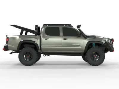 Generic Tacoma 2018 TRD Pro Ecotechene Edition  3D model