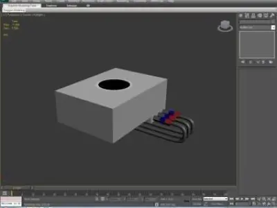 Catch tank Low-poly 3D model