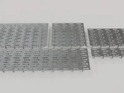 Gusset Plates 3D model