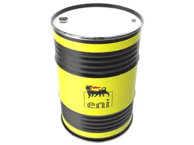 Eni oil barrel 3D model