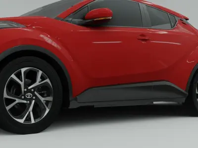 Toyota C-HR 3D model