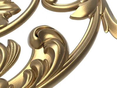  decorative pattern ready for 3D printing 3D model