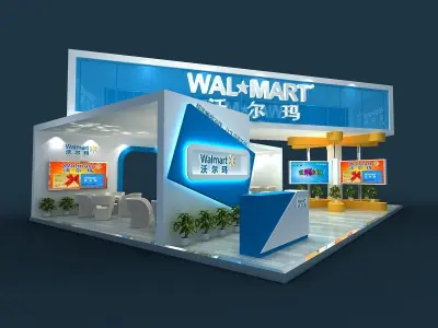 Exhibition - Area - 12X9 3DMAX2009-01 3D model