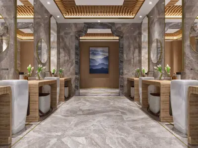 Locker room  3D model