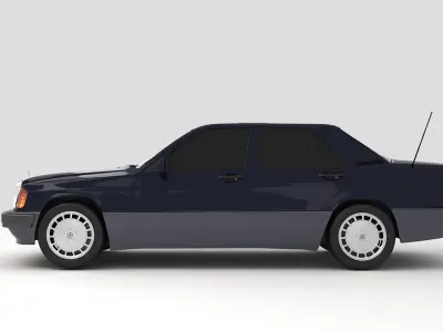 Mercedes-Benz 190E 3D model