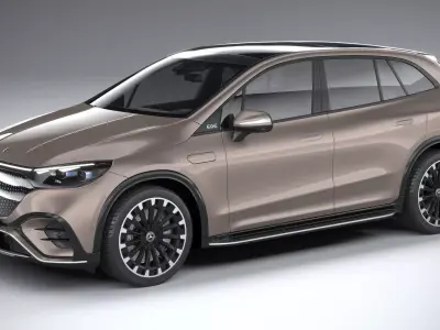 Mercedes-Benz EQE SUV 2024 3D model