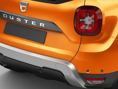 Dacia Duster 2018 3D model