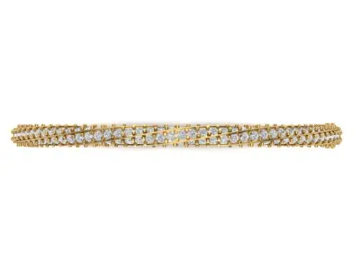 Diamond  Twist Bracelet  3D print model